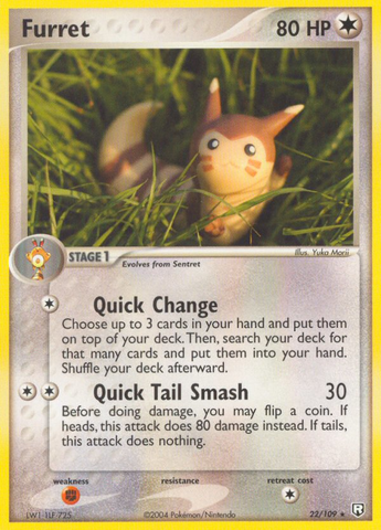 Furret (22/109) [EX: Team Rocket Returns] - The Mythic Store | 24h Order Processing