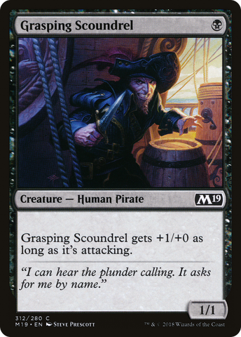 Grasping Scoundrel [Core Set 2019] - The Mythic Store | 24h Order Processing