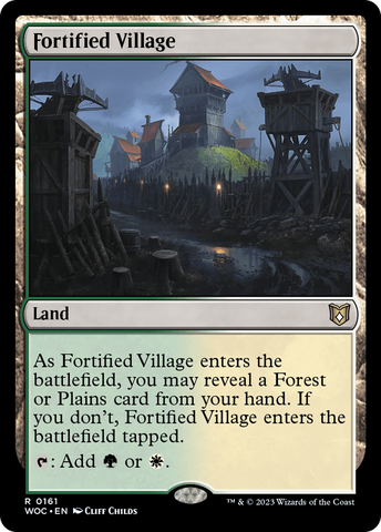 Fortified Village [Wilds of Eldraine Commander] - The Mythic Store | 24h Order Processing