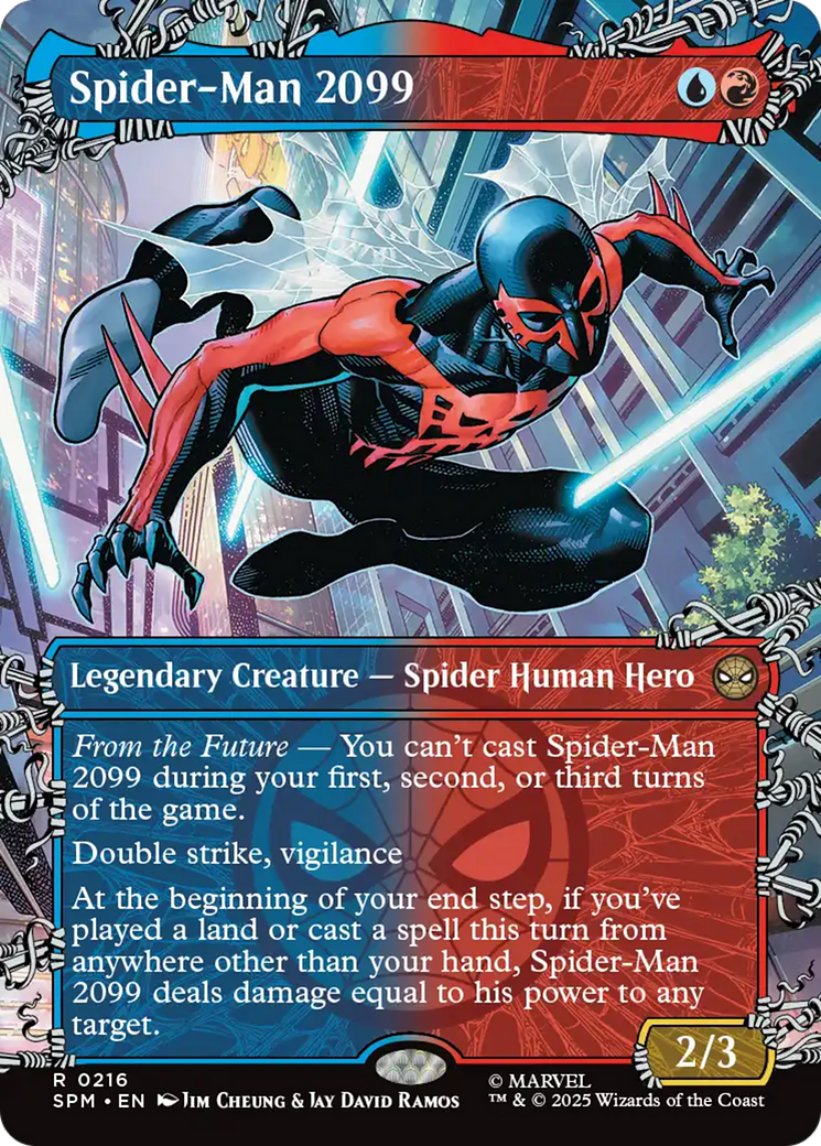 Spider-Man 2099 (0216) (Borderless) [Marvel's Spider-Man] - The Mythic Store | 24h Order Processing