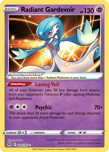 Radiant Gardevoir (069/196) [Prize Pack Series Three] - The Mythic Store | 24h Order Processing