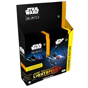 Star Wars Unlimited: Jump to Lightspeed - Carbonite Edition Booster Box - The Mythic Store | 24h Order Processing