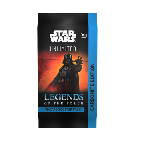 Star Wars Unlimited: Legends of the Force - Carbonite Edition Booster Pack - The Mythic Store | 24h Order Processing