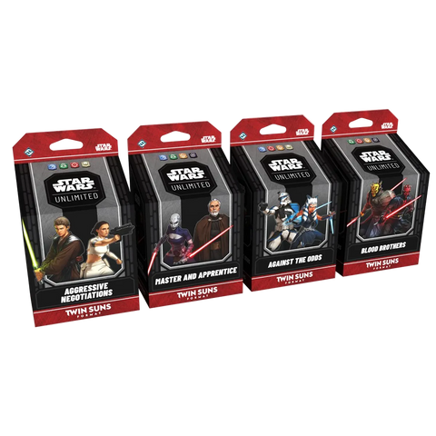 Star Wars: Unlimited - Twin Suns Deck 2026 (Set of 4)