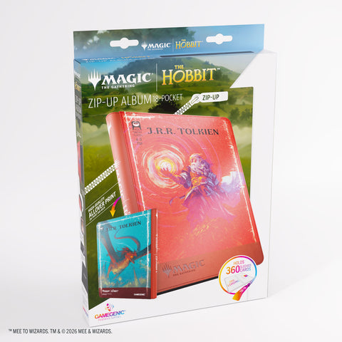 MTG The Hobbit - Binder Premium Zip-Up Album 18-pkt - The Mythic Store | 24h Order Processing