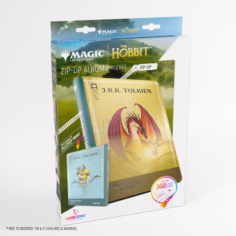 MTG The Hobbit - Binder Premium Zip-Up Album 18-pkt - The Mythic Store | 24h Order Processing