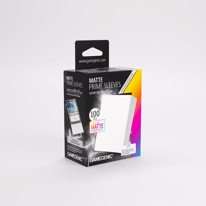 GameGenic - Matte Prime Sleeves - The Mythic Store | 24h Order Processing