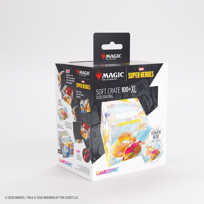 MTG Marvel Super Heroes - Deck Box: Soft Crate Sideloading 100+