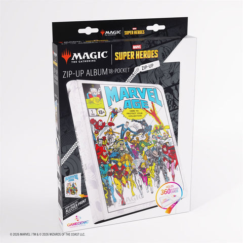MTG Marvel Super Heroes - Zip-Up Album 18-pkt - The Mythic Store | 24h Order Processing