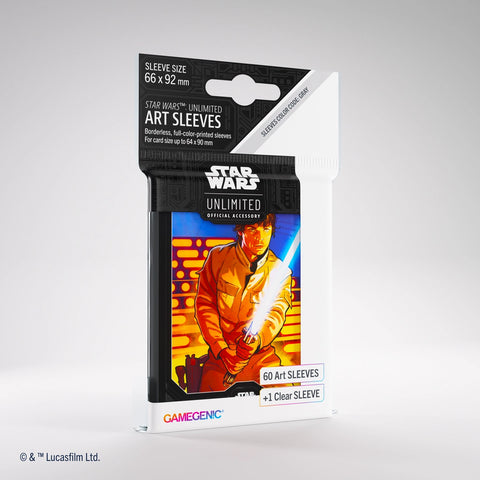 GameGenic Art Sleeves - Star Wars Unlimited (60) - The Mythic Store | 24h Order Processing