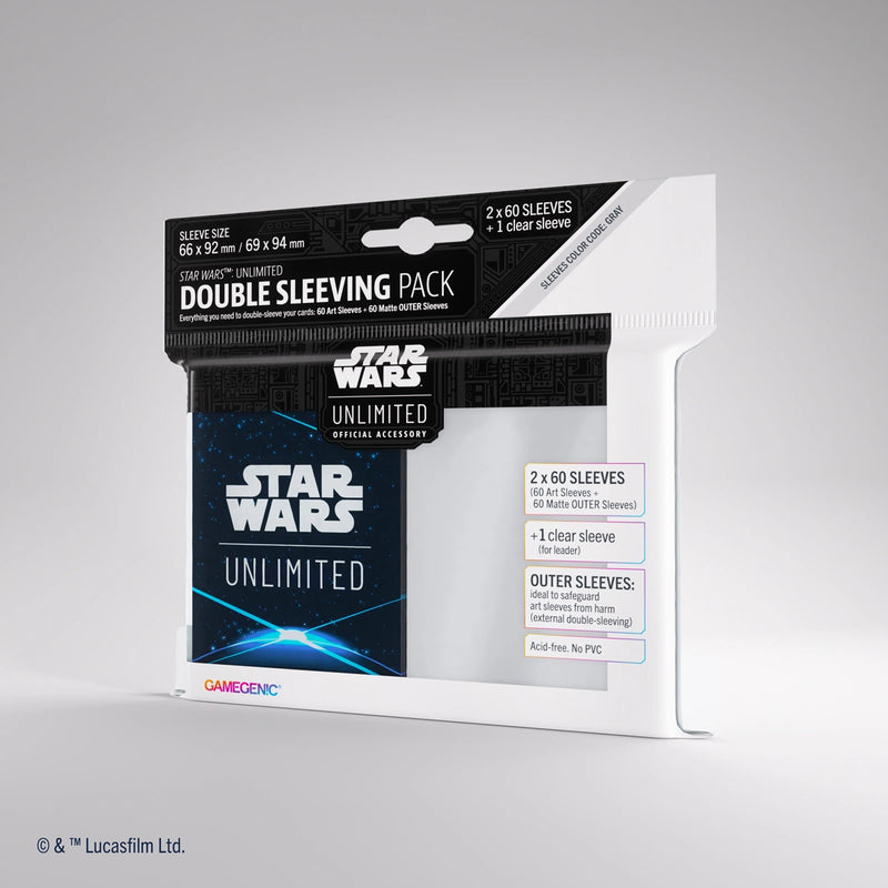 Double Sleeving Pack Art Sleeves - Star Wars Unlimited - The Mythic Store | 24h Order Processing