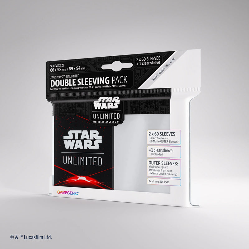 Double Sleeving Pack Art Sleeves - Star Wars Unlimited - The Mythic Store | 24h Order Processing