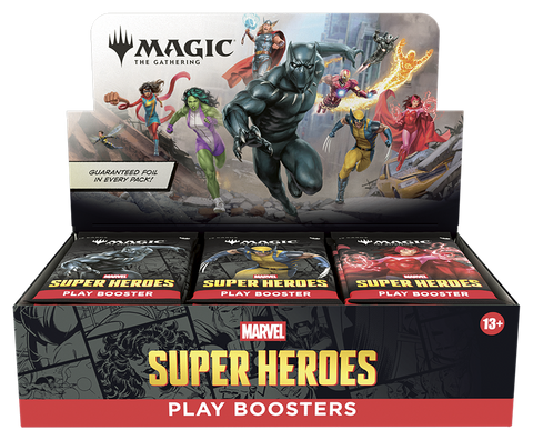 Universes Beyond: Marvel Super Heroes - Play Booster Box