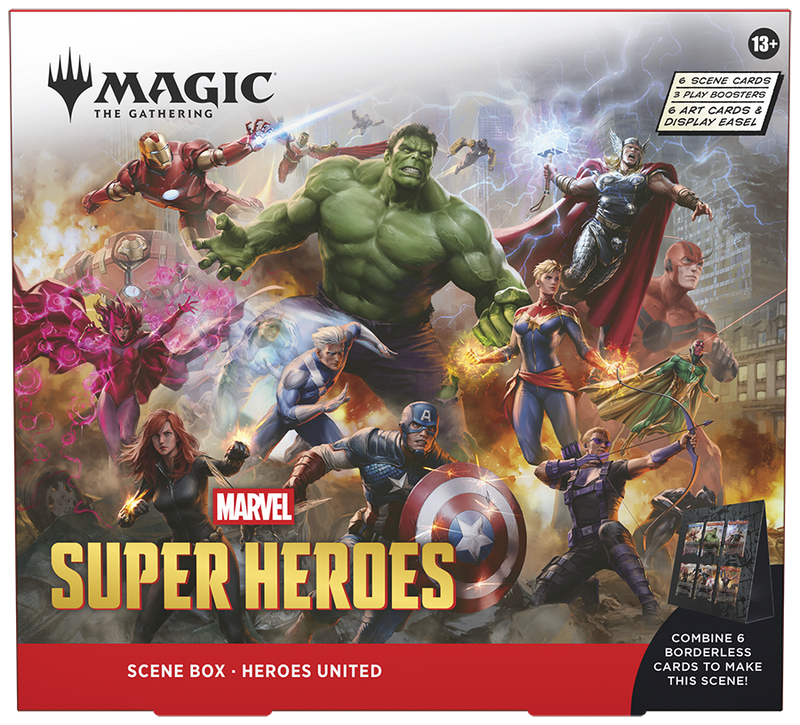 Universes Beyond: Marvel Super Heroes - Scene Box - The Mythic Store | 24h Order Processing