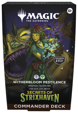 Secrets of Strixhaven - Commander Decks - The Mythic Store | 24h Order Processing