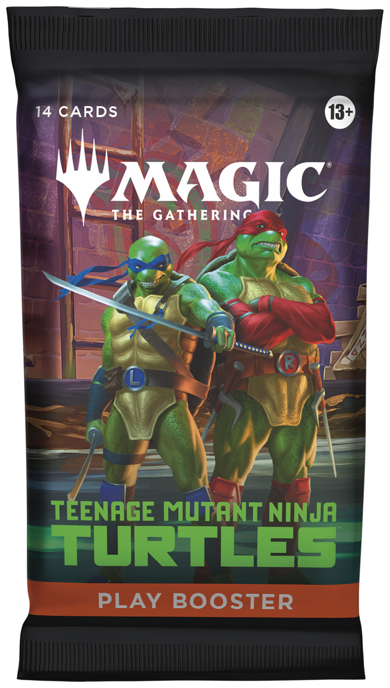 Teenage Mutant Ninja Turtles - Play Booster Pack - The Mythic Store | 24h Order Processing