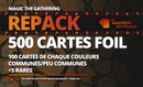 MTG Bulk Repack FOIL: 500 Cards (5 Colors) + 5 Rares - The Mythic Store | 24h Order Processing