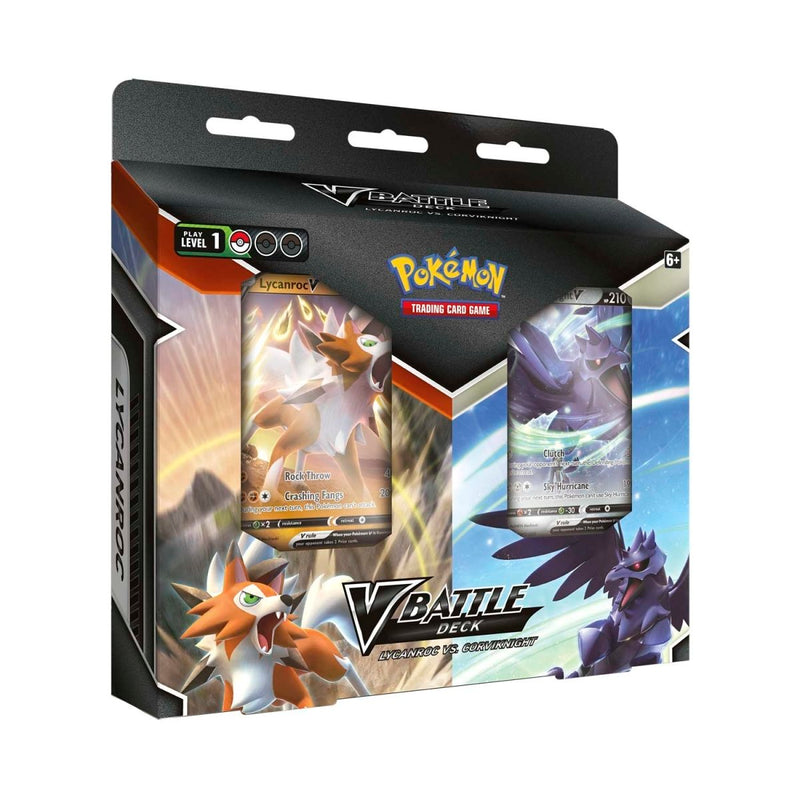 Pokemon V Battle Deck: Lycanroc vs Corviknight - The Mythic Store | 24h Order Processing