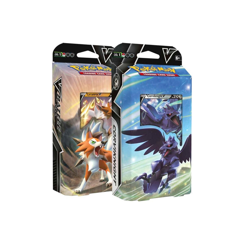 Pokemon V Battle Deck: Lycanroc vs Corviknight - The Mythic Store | 24h Order Processing