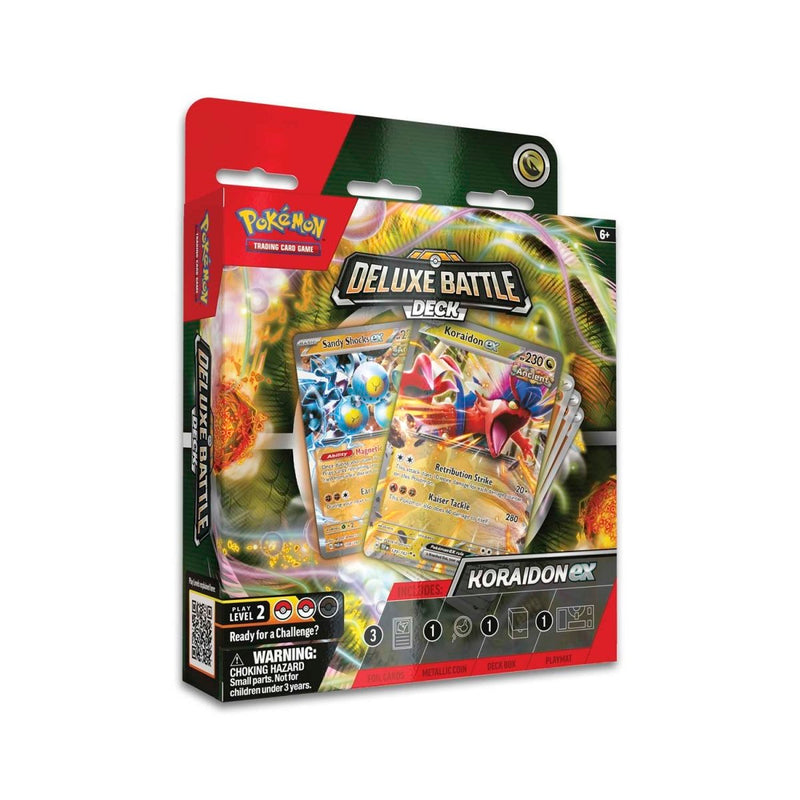 Pokemon EX Deluxe Battle Decks - Miraidon/Koraidon - The Mythic Store | 24h Order Processing