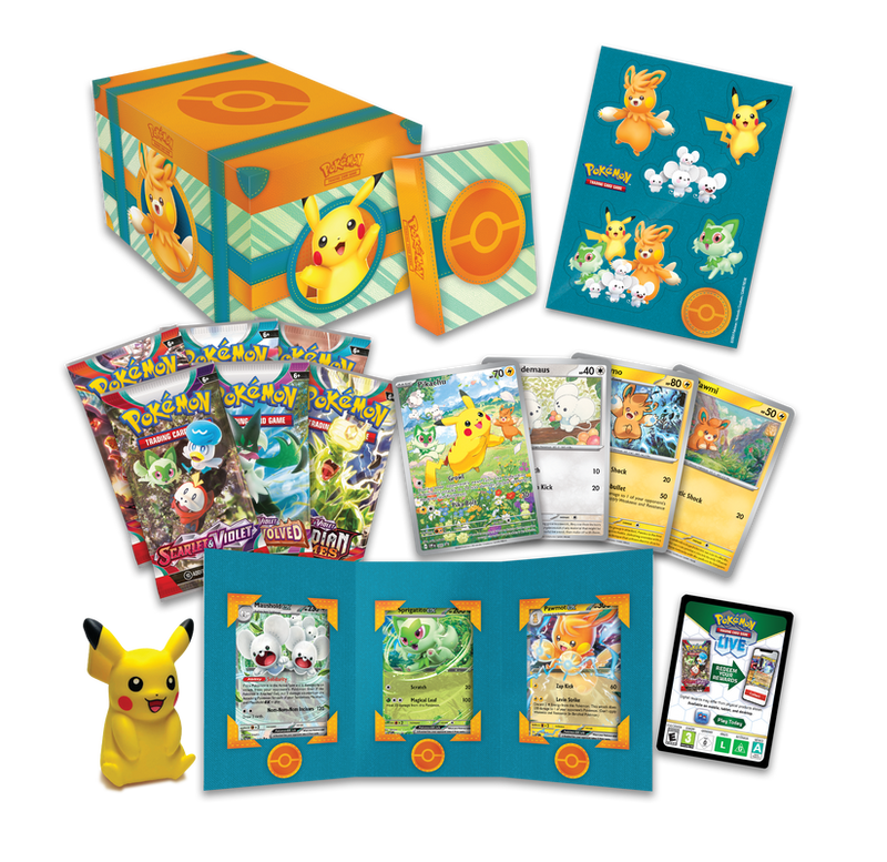 Pokemon Paldea Adventure Chest - The Mythic Store | 24h Order Processing