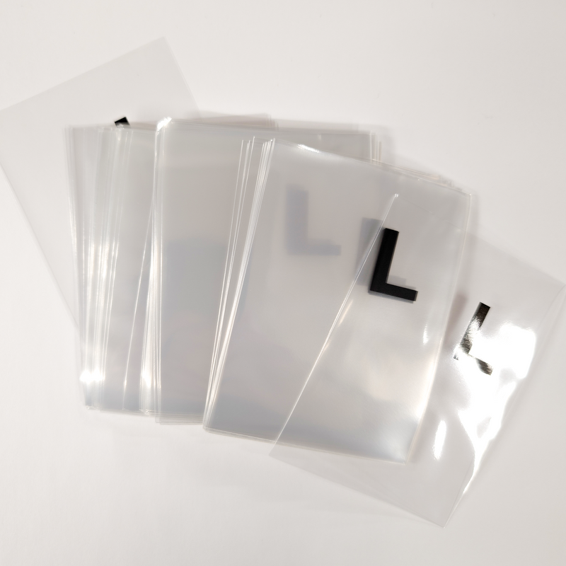 Soft Card Sleeves Marked ''L'' for Lightly Played Cards - The Mythic Store | 24h Order Processing
