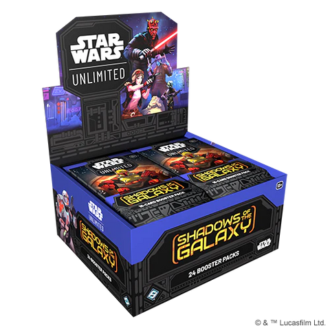 Star Wars Unlimited: Shadows of the Galaxy - Booster Box - The Mythic Store | 24h Order Processing