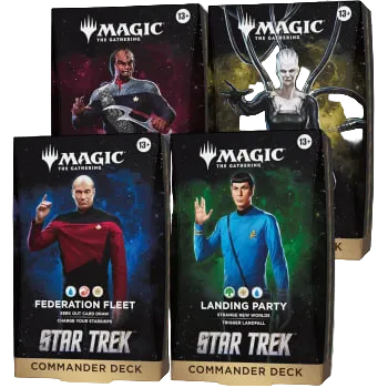 Universes Beyond: Star Trek - Commander Deck (Set of 4)