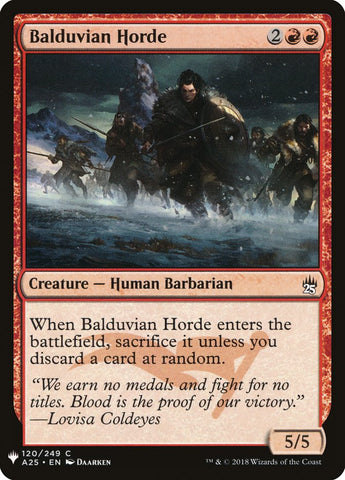 Balduvian Horde [Mystery Booster] - The Mythic Store | 24h Order Processing