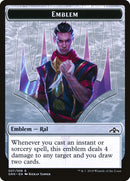 Ral, Izzet Viceroy Emblem [Guilds of Ravnica Tokens] - The Mythic Store | 24h Order Processing