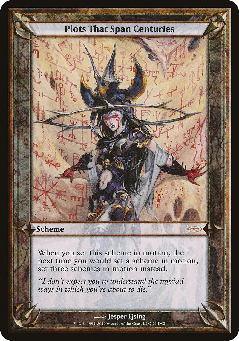 Plots That Span Centuries (Schemes) [Promotional Schemes] - The Mythic Store | 24h Order Processing