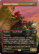 Ashroot Animist (Borderless) (Mana Foil) [Foundations] - The Mythic Store | 24h Order Processing