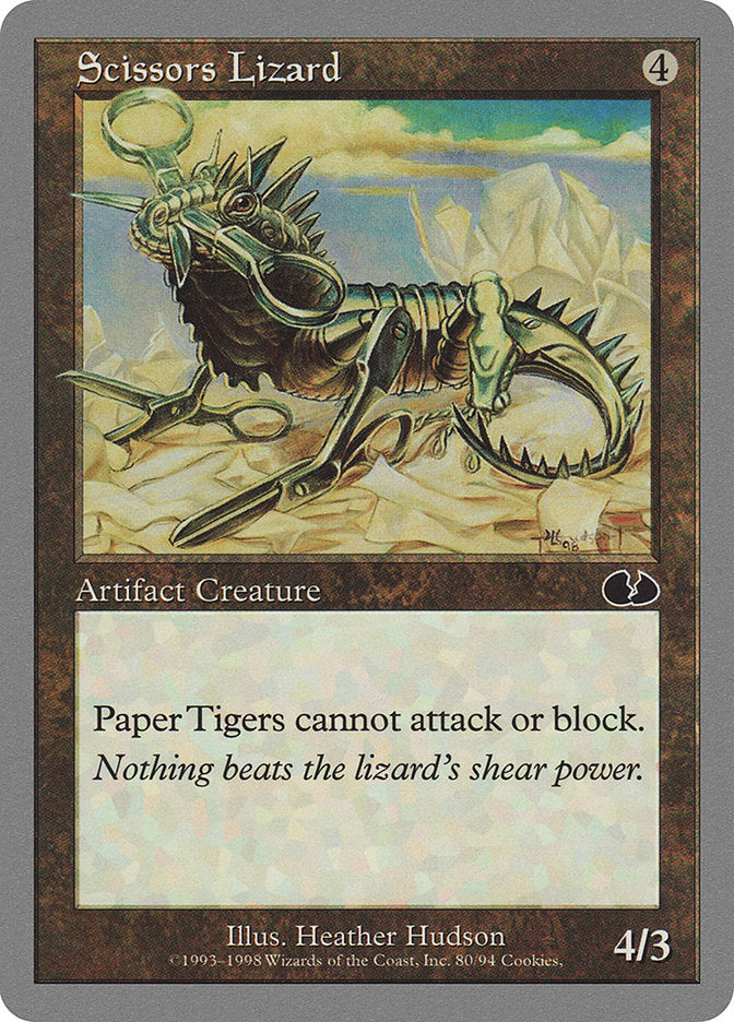 Scissors Lizard [Unglued] - The Mythic Store | 24h Order Processing