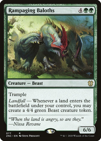 Rampaging Baloths [Zendikar Rising Commander] - The Mythic Store | 24h Order Processing