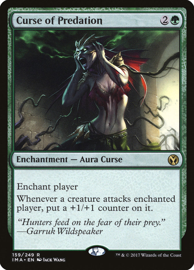 Curse of Predation [Iconic Masters] - The Mythic Store | 24h Order Processing