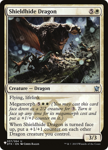 Shieldhide Dragon [The List] - The Mythic Store | 24h Order Processing