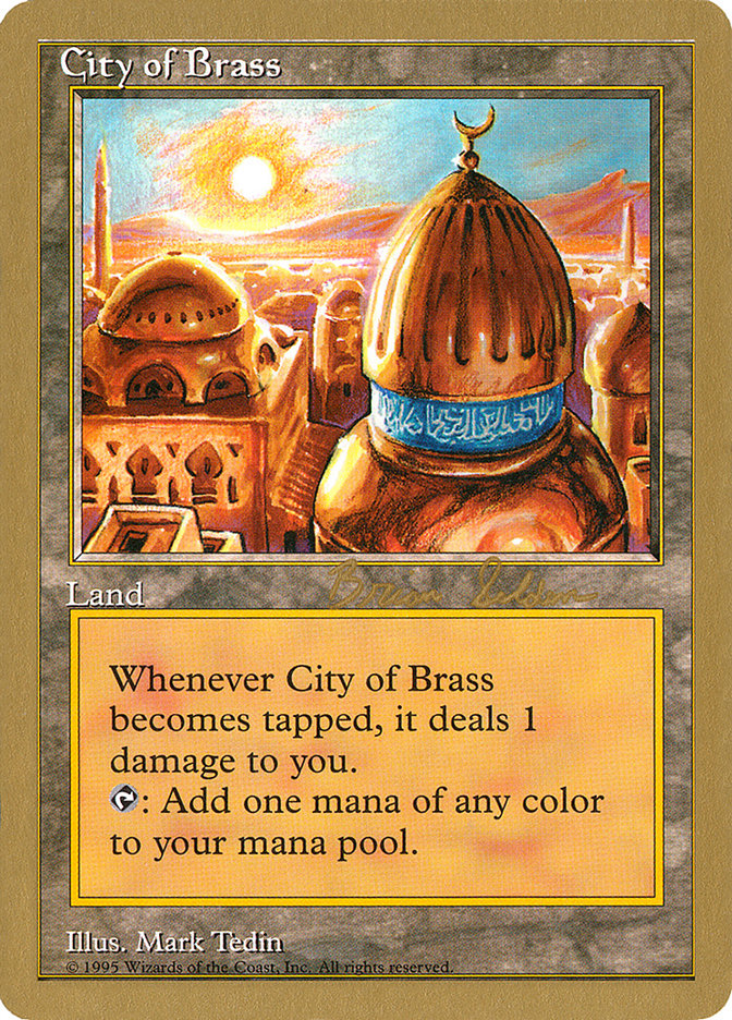 City of Brass (Brian Selden) [World Championship Decks 1998] - The Mythic Store | 24h Order Processing