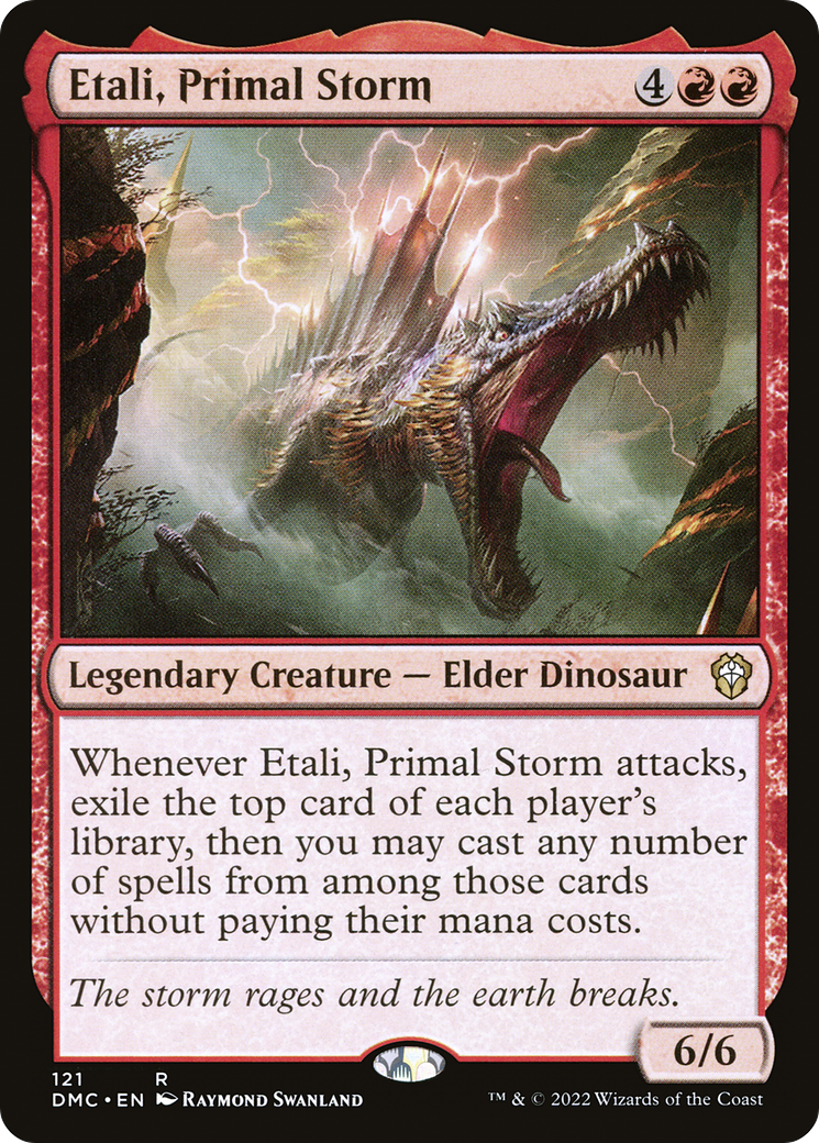 Etali, Primal Storm [Dominaria United Commander] - The Mythic Store | 24h Order Processing