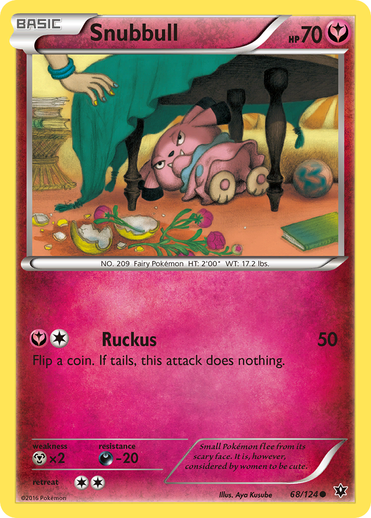 Snubbull (68/124) [XY: Fates Collide] - The Mythic Store | 24h Order Processing