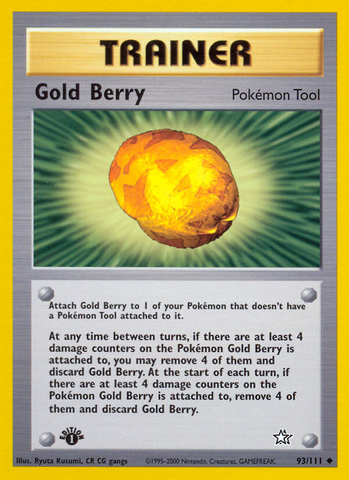 Gold Berry (93/111) [Neo Genesis 1st Edition] - The Mythic Store | 24h Order Processing