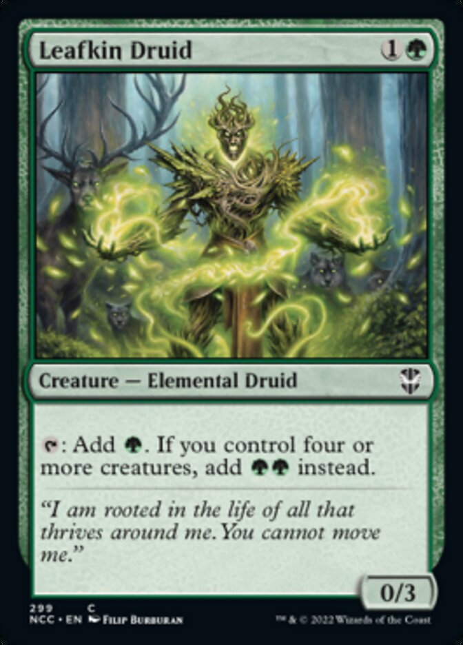 Leafkin Druid [Streets of New Capenna Commander] - The Mythic Store | 24h Order Processing