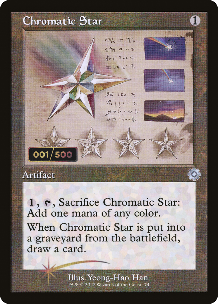 Chromatic Star (Retro Schematic) (Serialized) [The Brothers' War Retro Artifacts] - The Mythic Store | 24h Order Processing