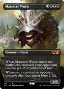 Massacre Wurm (Borderless Alternate Art) [Core Set 2021] - The Mythic Store | 24h Order Processing