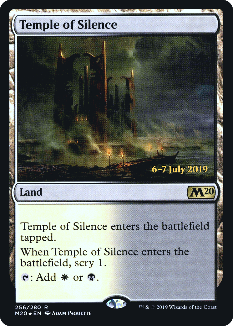 Temple of Silence [Core Set 2020 Prerelease Promos] - The Mythic Store | 24h Order Processing