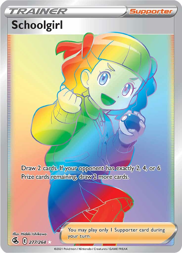 Schoolgirl (277/264) [Sword & Shield: Fusion Strike] - The Mythic Store | 24h Order Processing