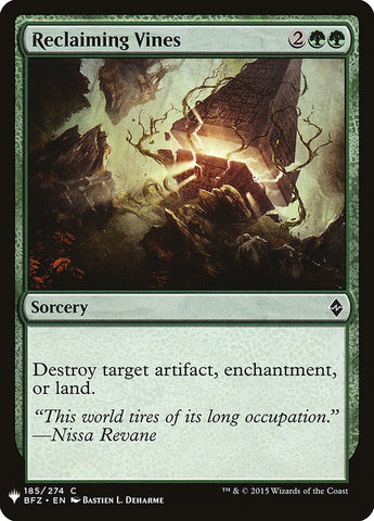 Reclaiming Vines [Mystery Booster] - The Mythic Store | 24h Order Processing