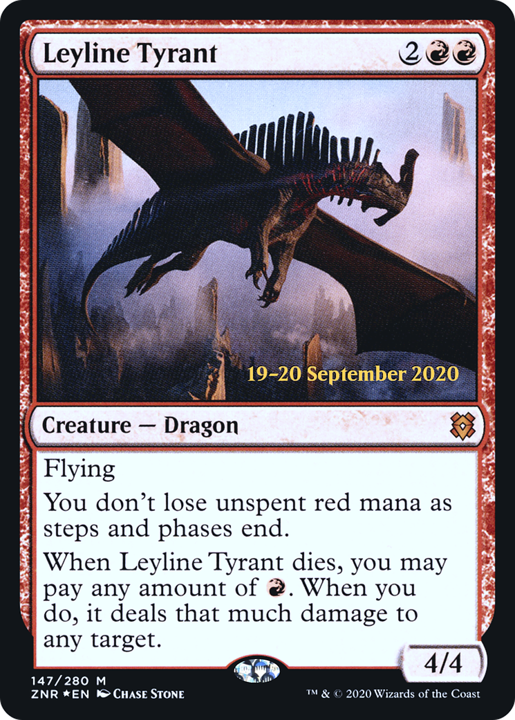 Leyline Tyrant [Zendikar Rising Prerelease Promos] - The Mythic Store | 24h Order Processing