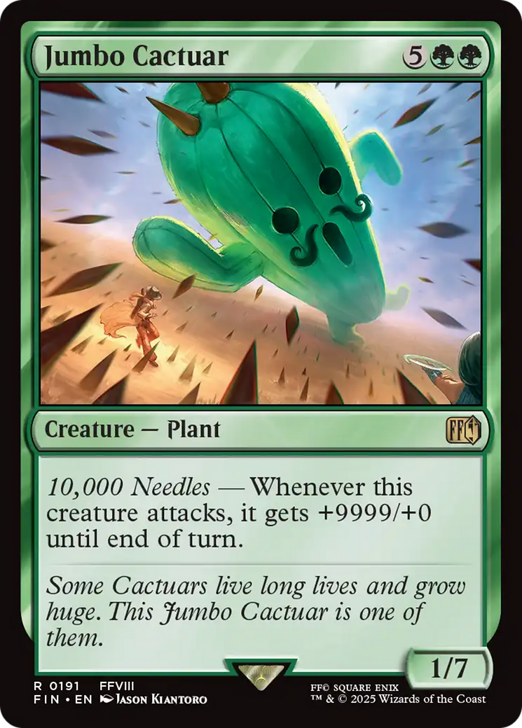 Jumbo Cactuar [FINAL FANTASY] - The Mythic Store | 24h Order Processing