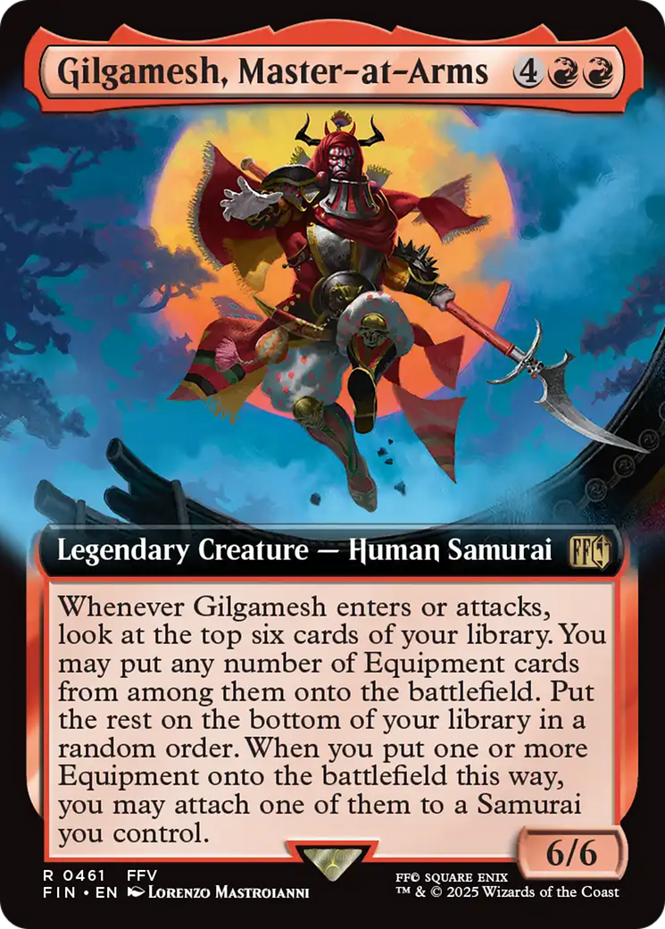 Gilgamesh, Master-at-Arms (Extended Art) [FINAL FANTASY] - The Mythic Store | 24h Order Processing