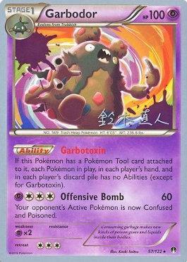 Garbodor (57/122) (Golisodor - Naoto Suzuki) [World Championships 2017] - The Mythic Store | 24h Order Processing